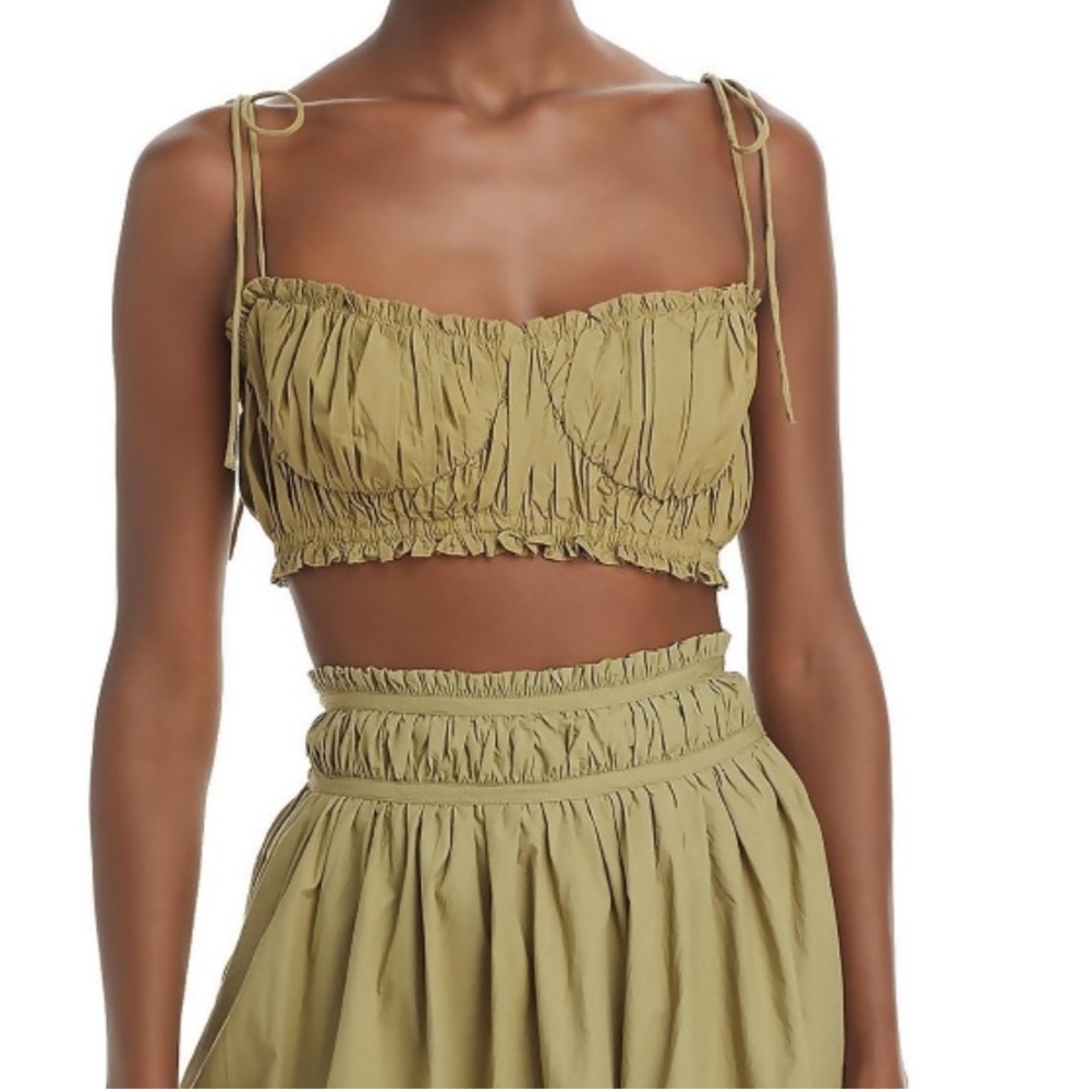 Rhode Skin Olive Crop Top